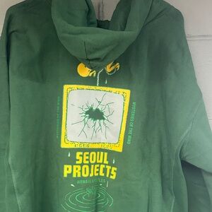 Green Graphic Sweater